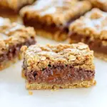 Homemade Fudge Jumbles Recipe: Classic 1980s Oatmeal Chocolate Cookie Bars photo