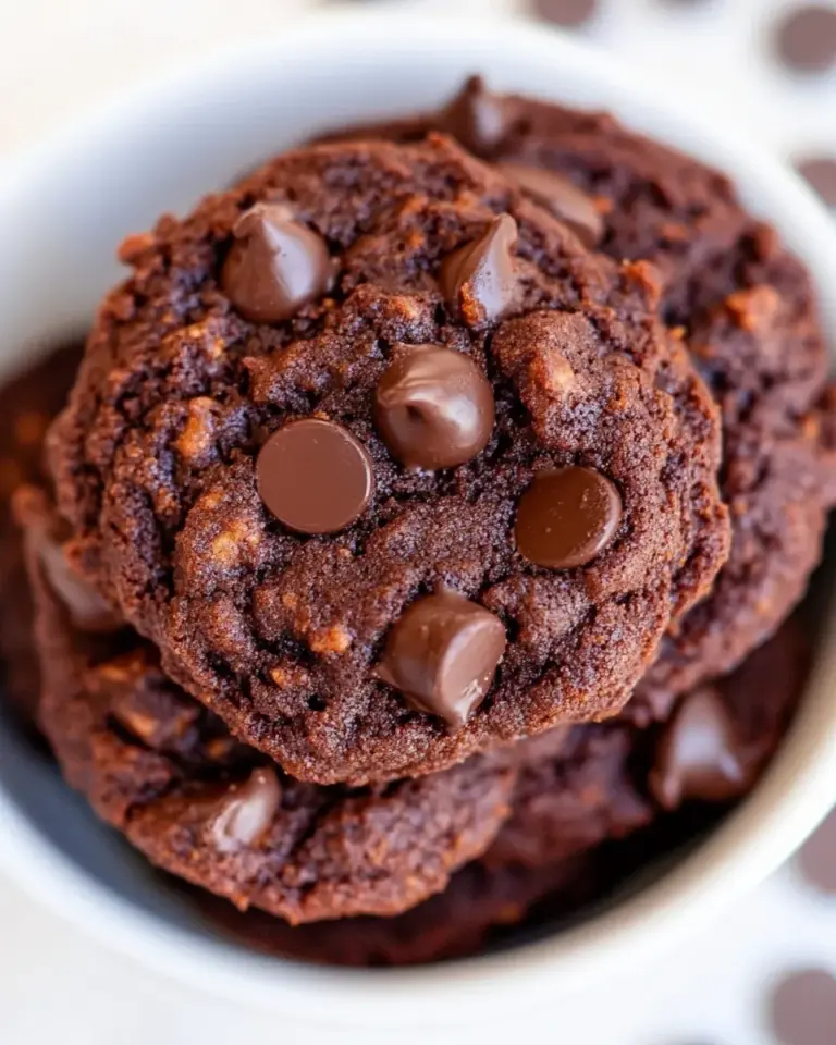 Homemade Fudgy Chocolate Sweet Potato Cookies photo