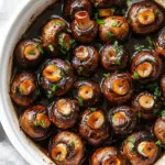 Easy Garlic Balsamic Mushrooms photo