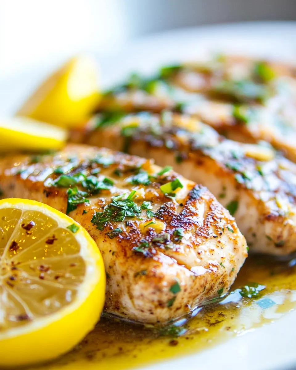 Delicious Garlic Butter Mahi Mahi shot