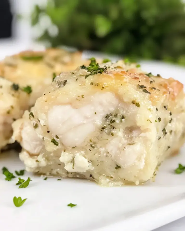 Homemade Garlic Herb Chicken Pillows photo