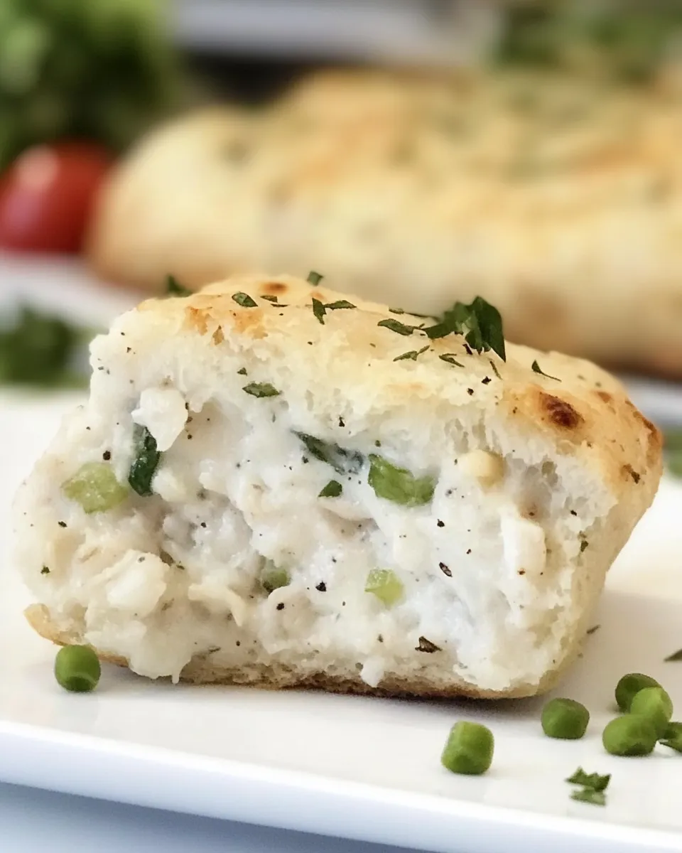 Easy Garlic Herb Chicken Pillows recipe photo