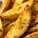 Homemade Garlic Parmesan Potato Wedges photo
