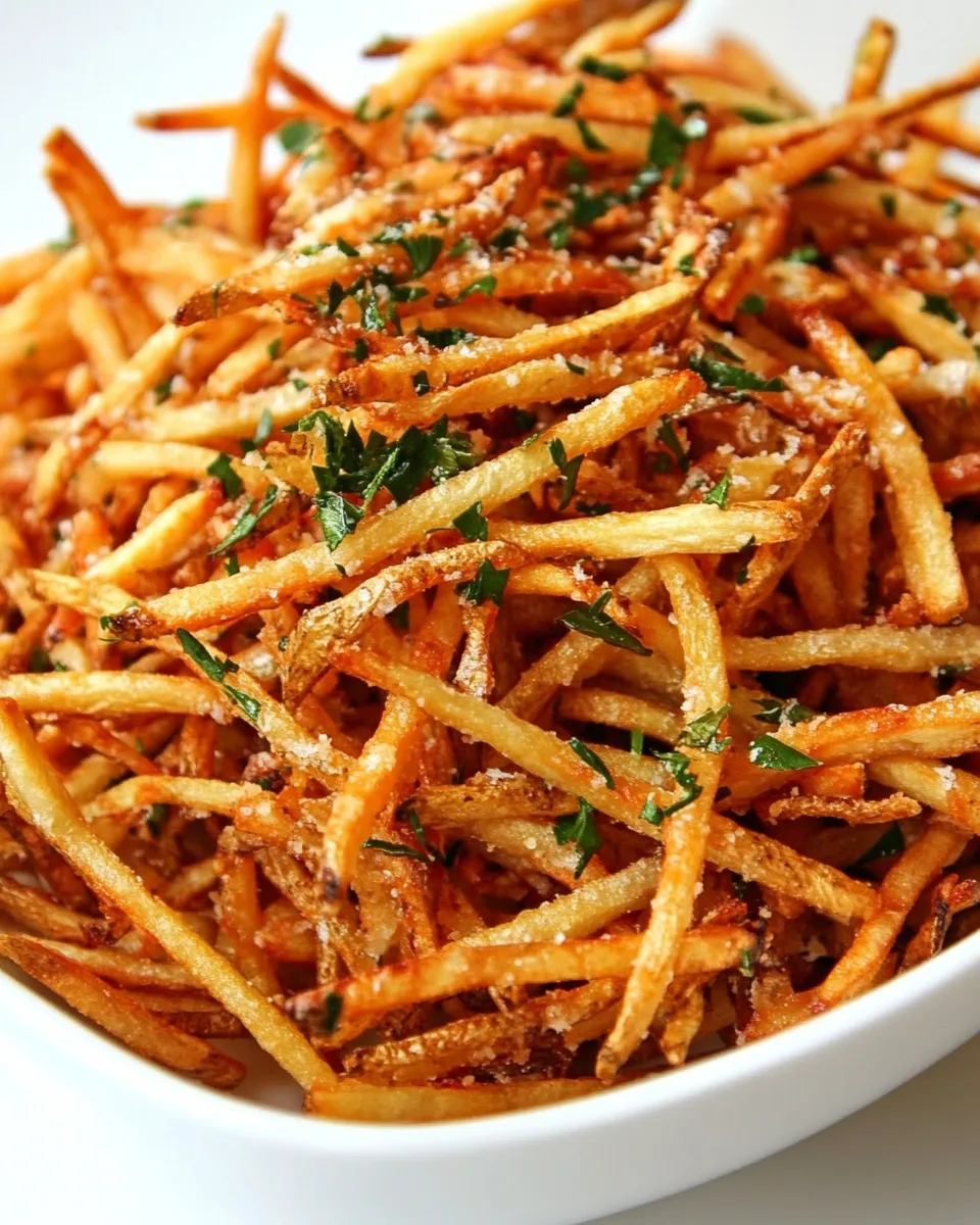 Savory Garlic Truffle Fries dish photo
