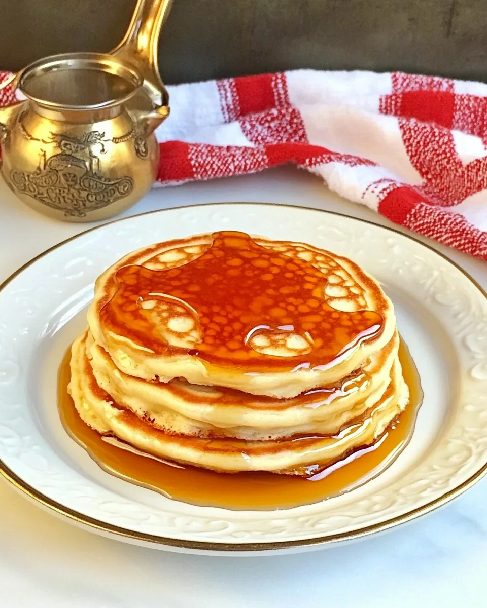 Delicious Gary Coopers Buttermilk Griddle Cakes shot