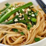 Homemade Ginger Scallion Noodles photo