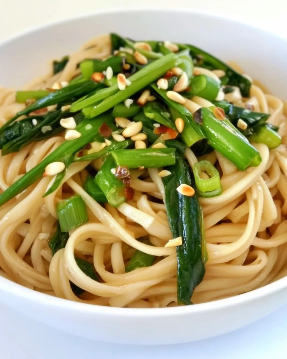 Classic Ginger Scallion Noodles image