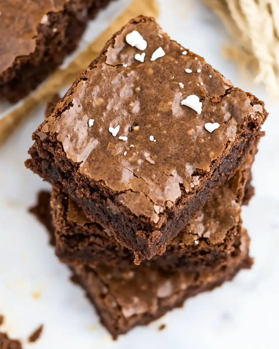 Easy Gluten Free Protein Brownies recipe photo