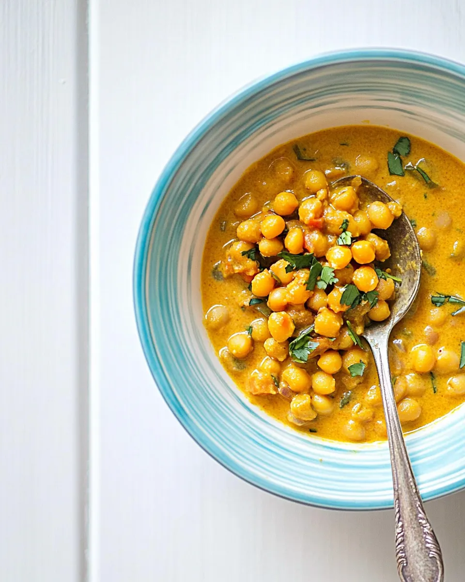 Homemade Golden Chana Masala recipe photo