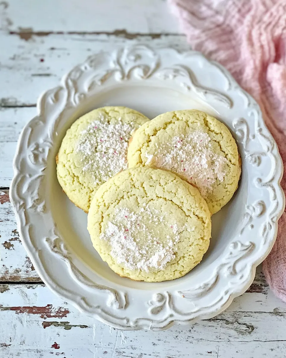 Homemade Granny's Sour Cream Cookies photo
