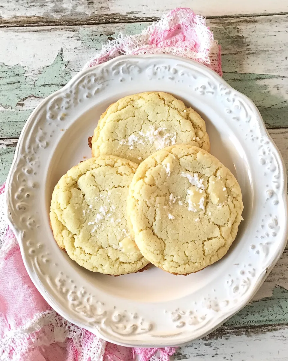 Delicious Granny's Sour Cream Cookies image