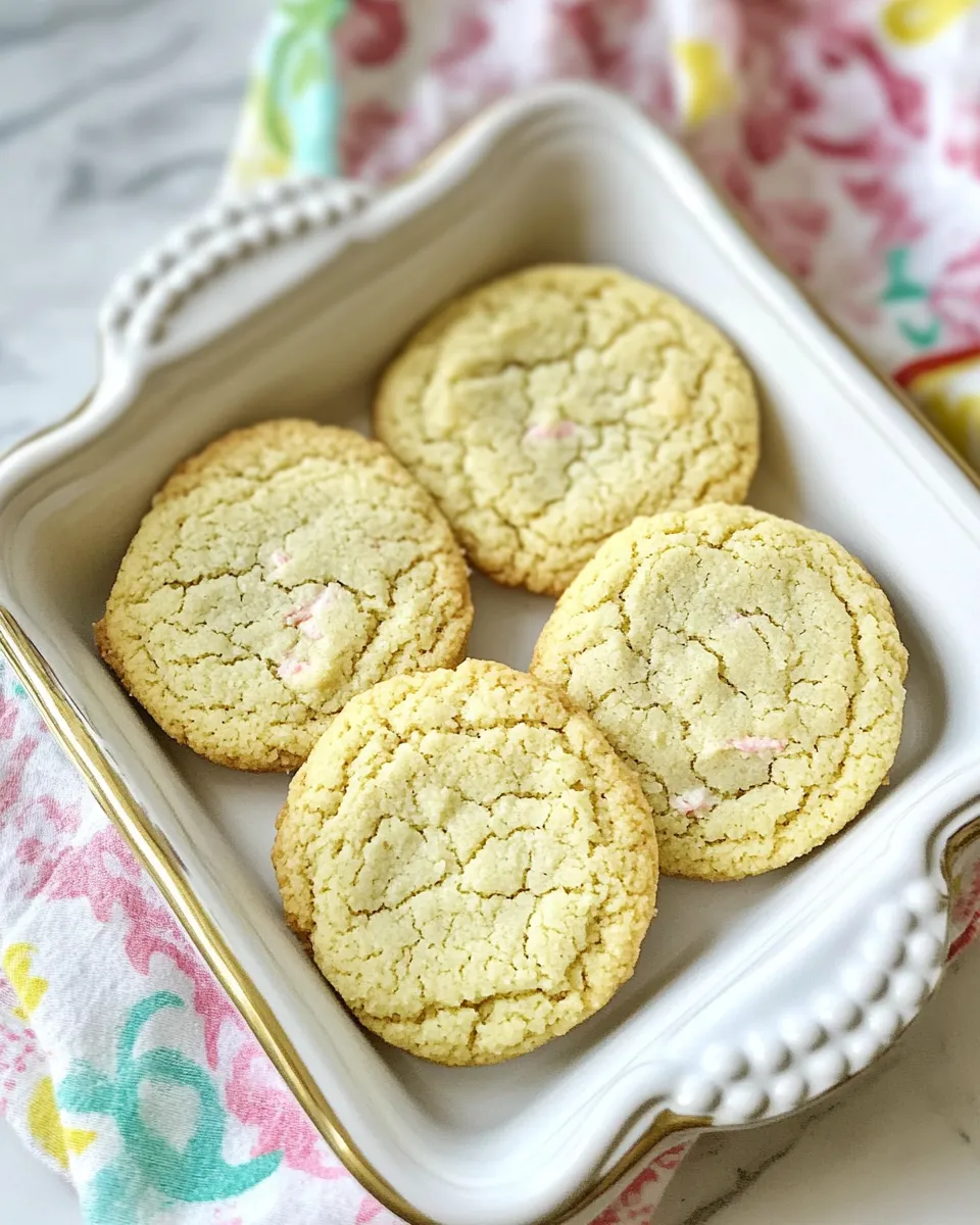 Classic Granny's Sour Cream Cookies dish photo