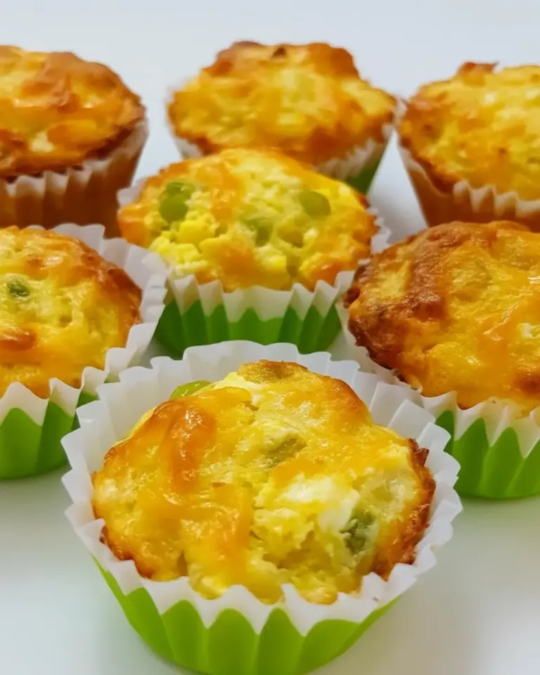 Homemade Green Chile and Cheese Egg Muffins photo
