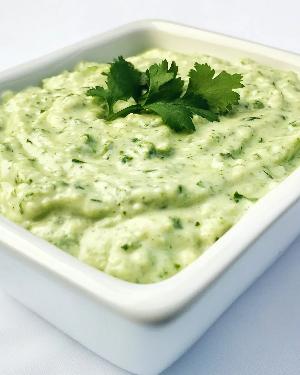 Homemade Green Dip photo