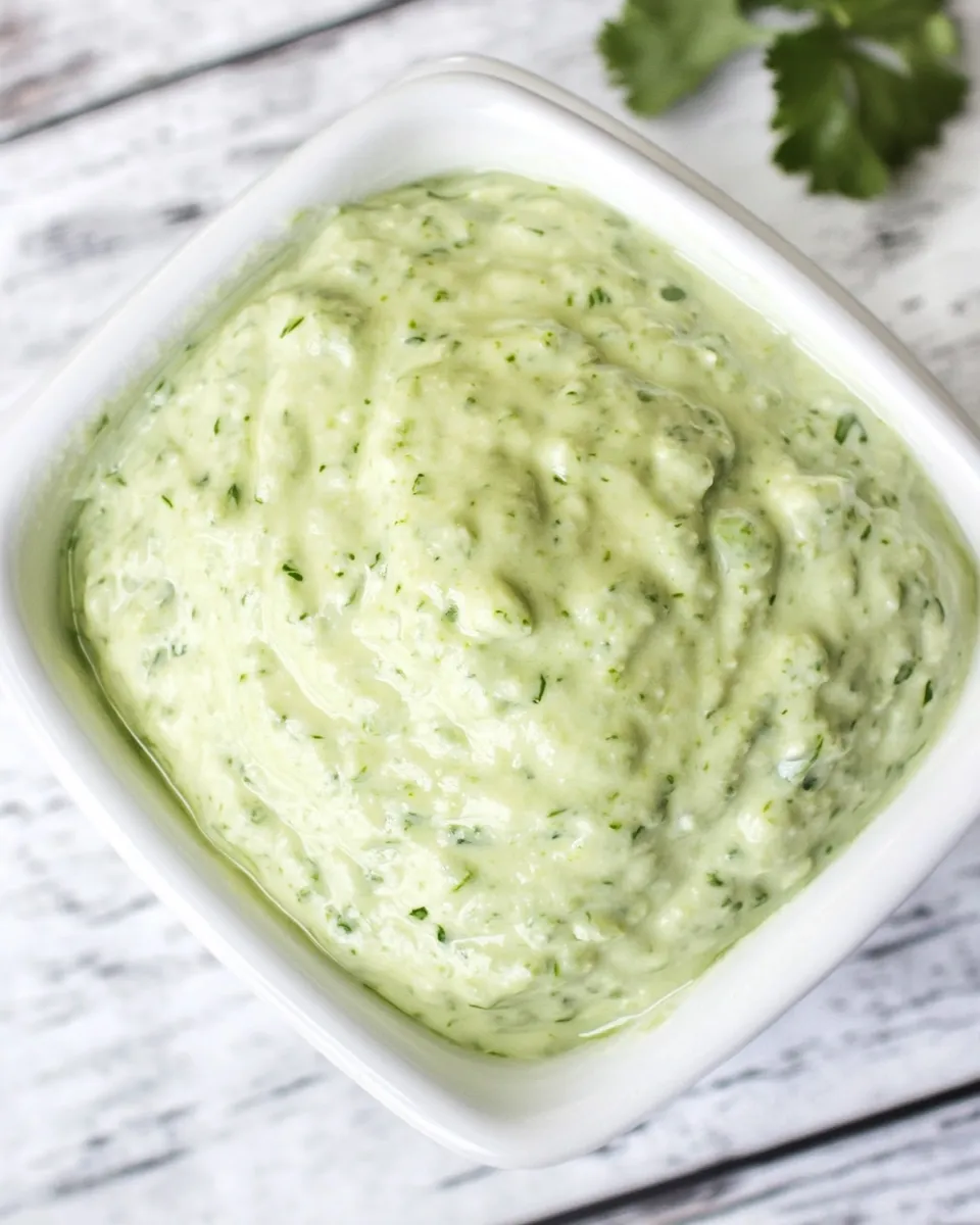 Easy Green Dip recipe photo