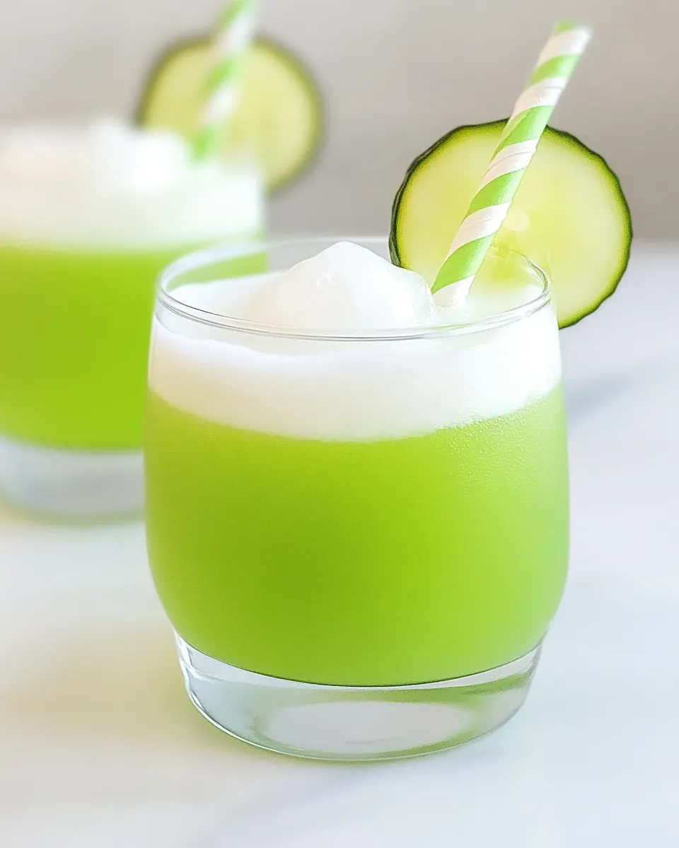 Delicious Green Punch shot