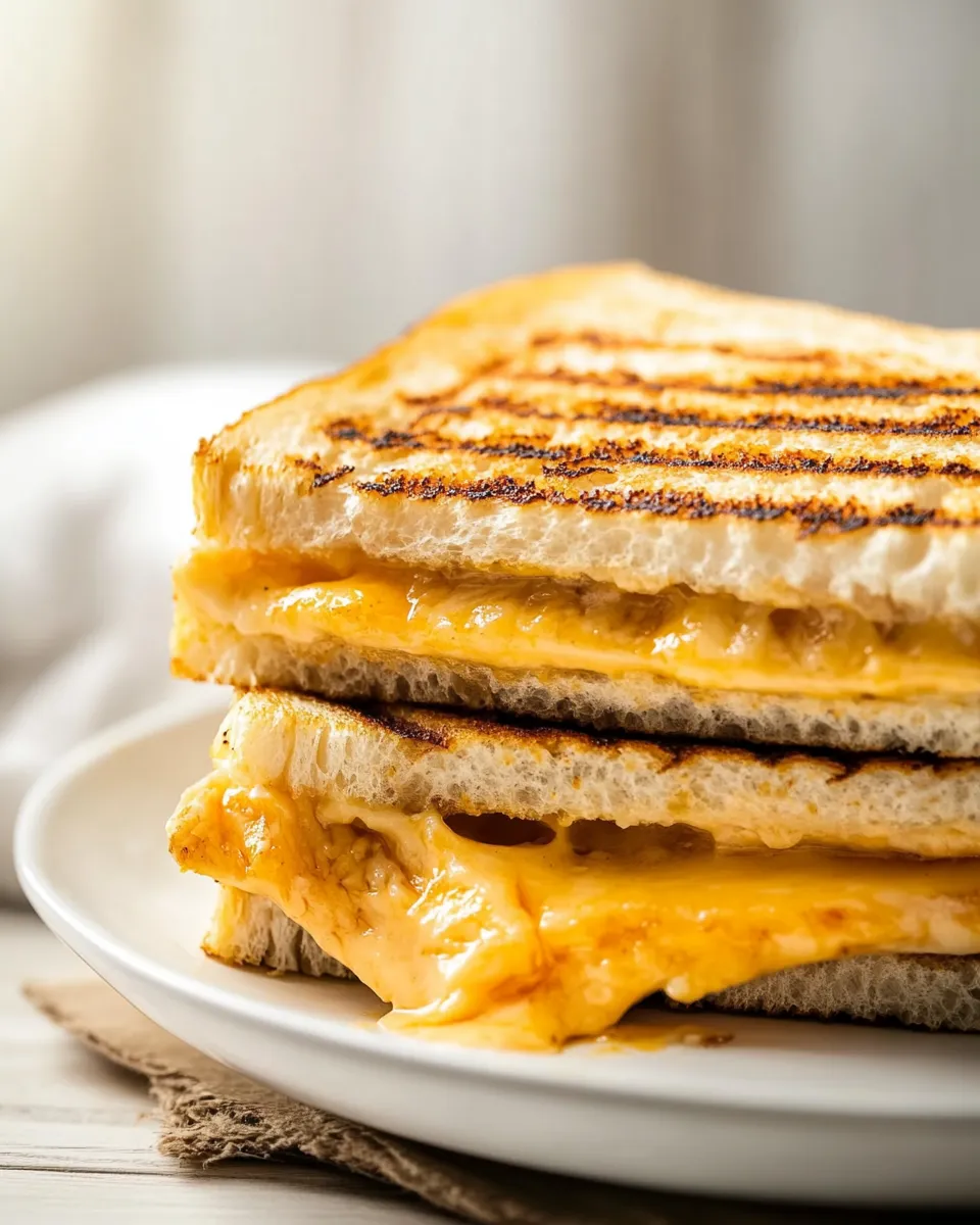 Delicious Grilled Cheese in the Microwave shot