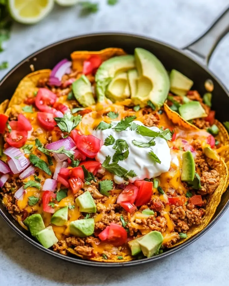 Easy Ground Turkey Taco Skillet photo