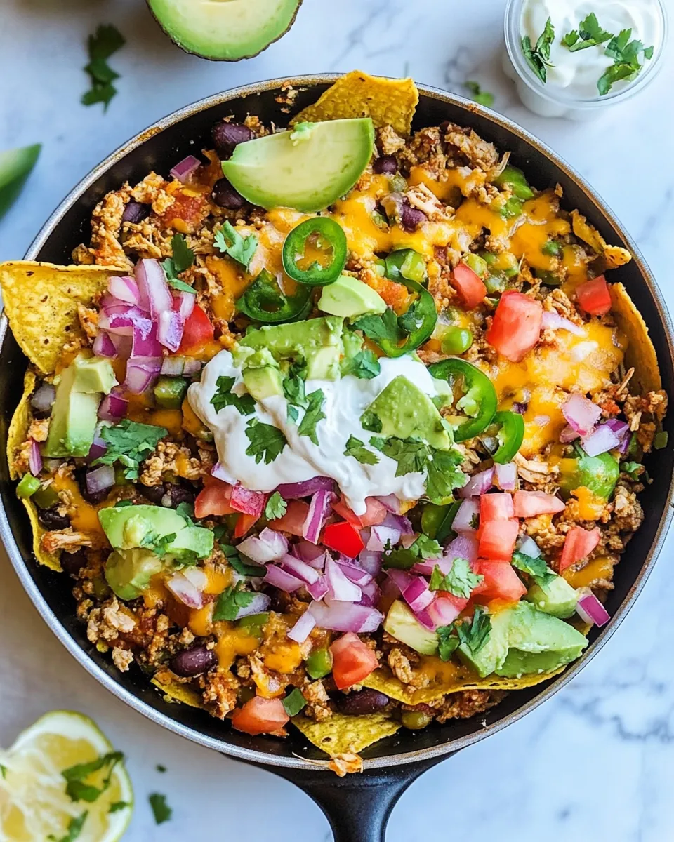 Savory Ground Turkey Taco Skillet image