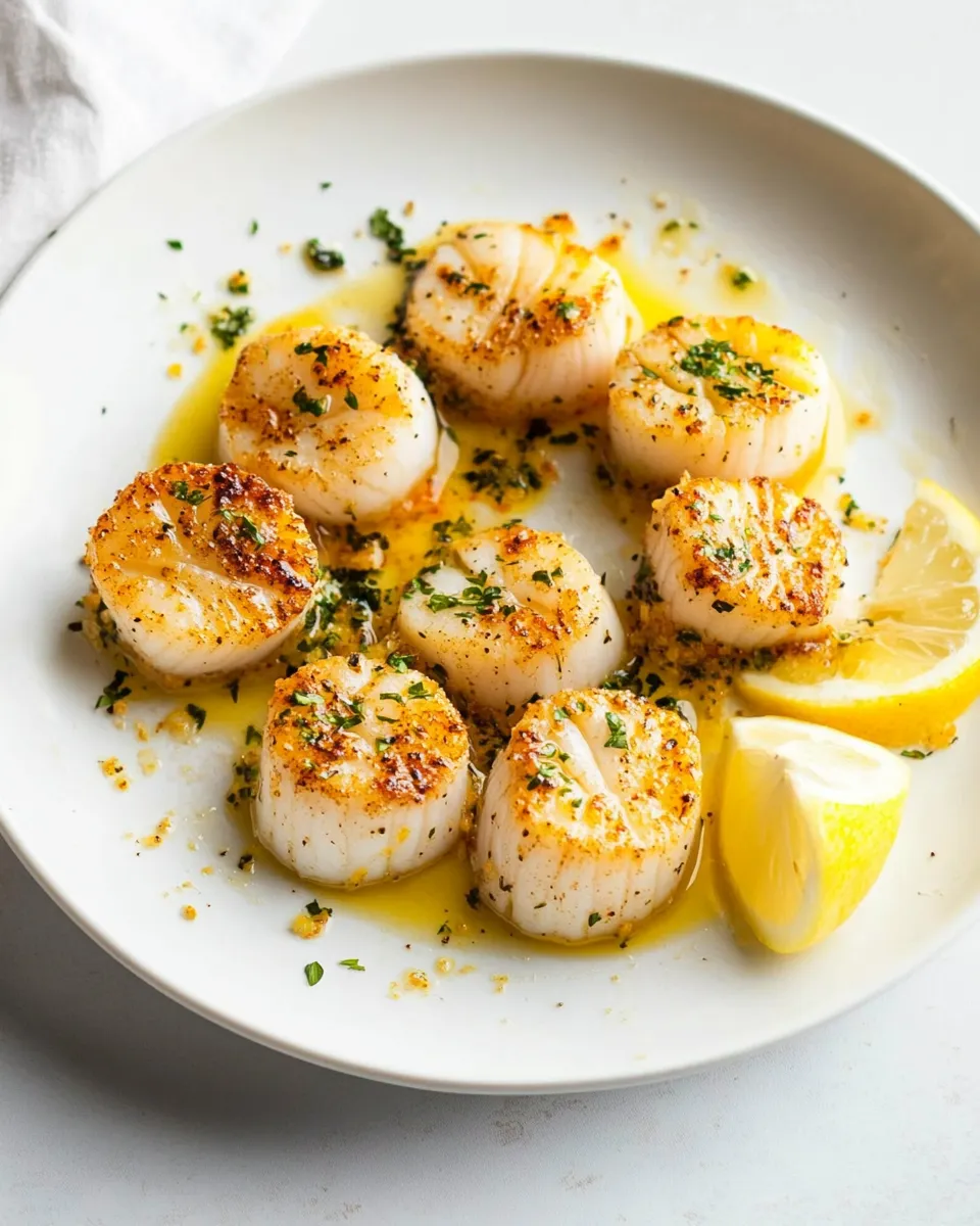 Easy Healthy Baked Scallops photo