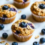 Homemade Healthy Blueberry Muffins photo