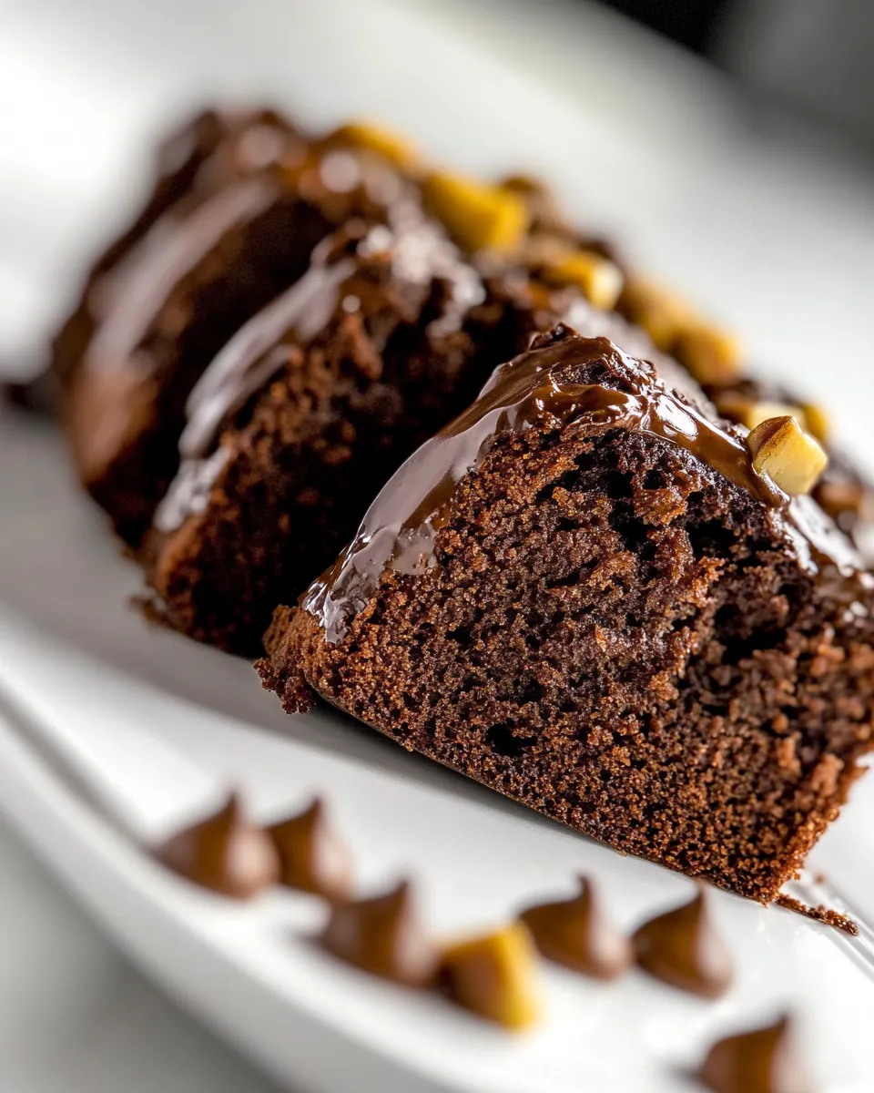 Easy Healthy Chocolate Banana Bread recipe photo
