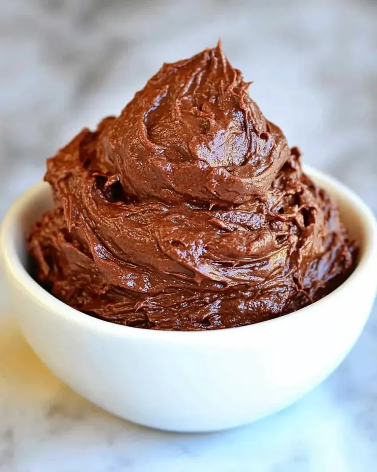 Homemade Healthy Chocolate Frosting photo