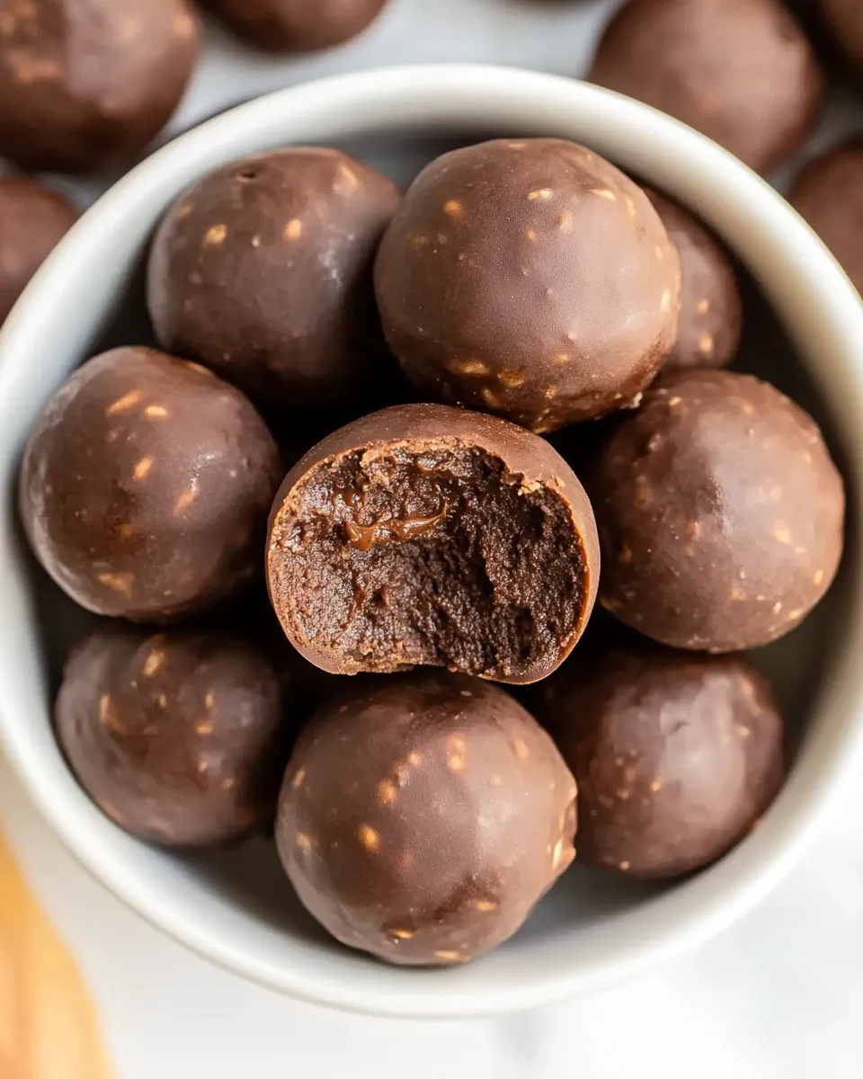 Delicious Healthy Chocolate Snack Balls image