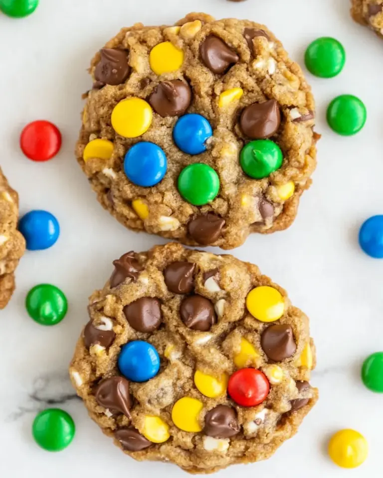 Homemade Healthy Monster Cookies photo
