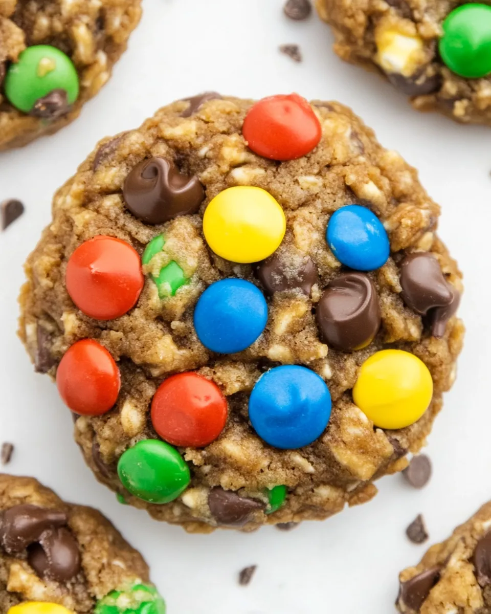 Classic Healthy Monster Cookies image