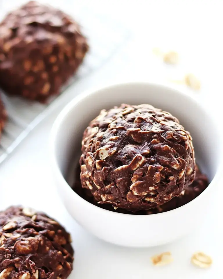 Homemade Healthy No-Bake Cookies Vegan & Gluten-Free photo