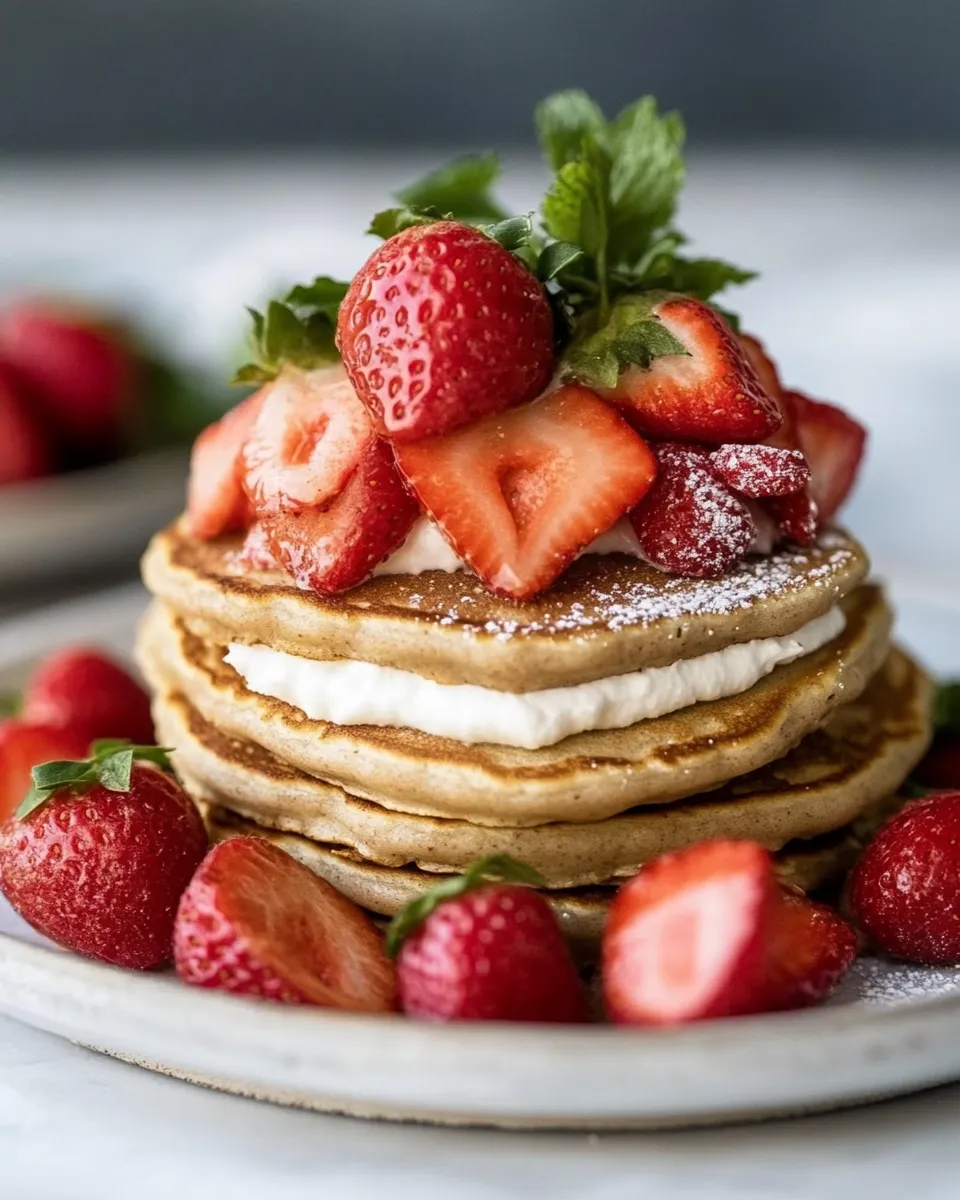 Homemade Healthy Pancake Recipe photo