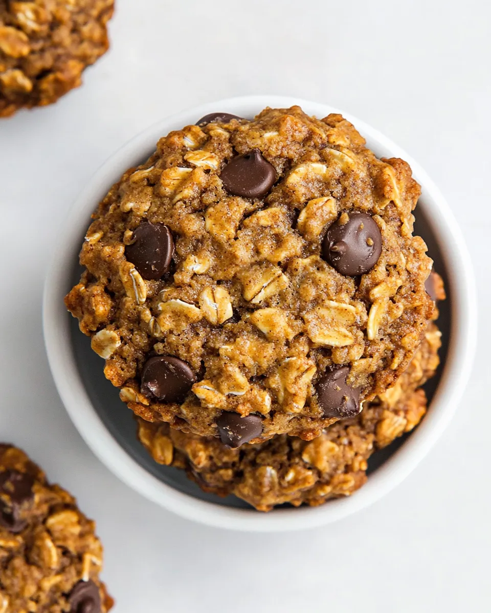 Best Healthy Peanut Butter Oatmeal Cookies recipe photo