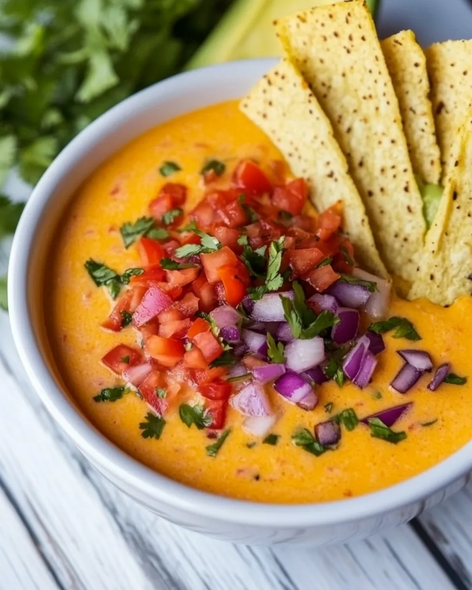 Easy Healthy Queso recipe photo