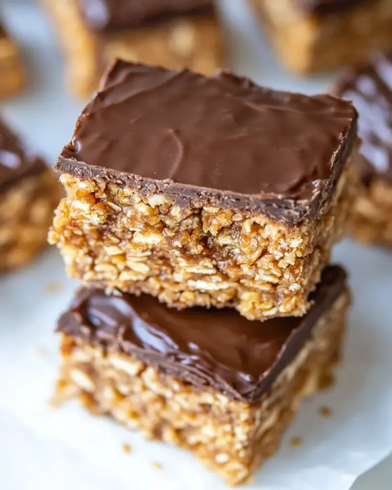 Homemade Healthy Scotcheroos (No Corn Syrup!) photo