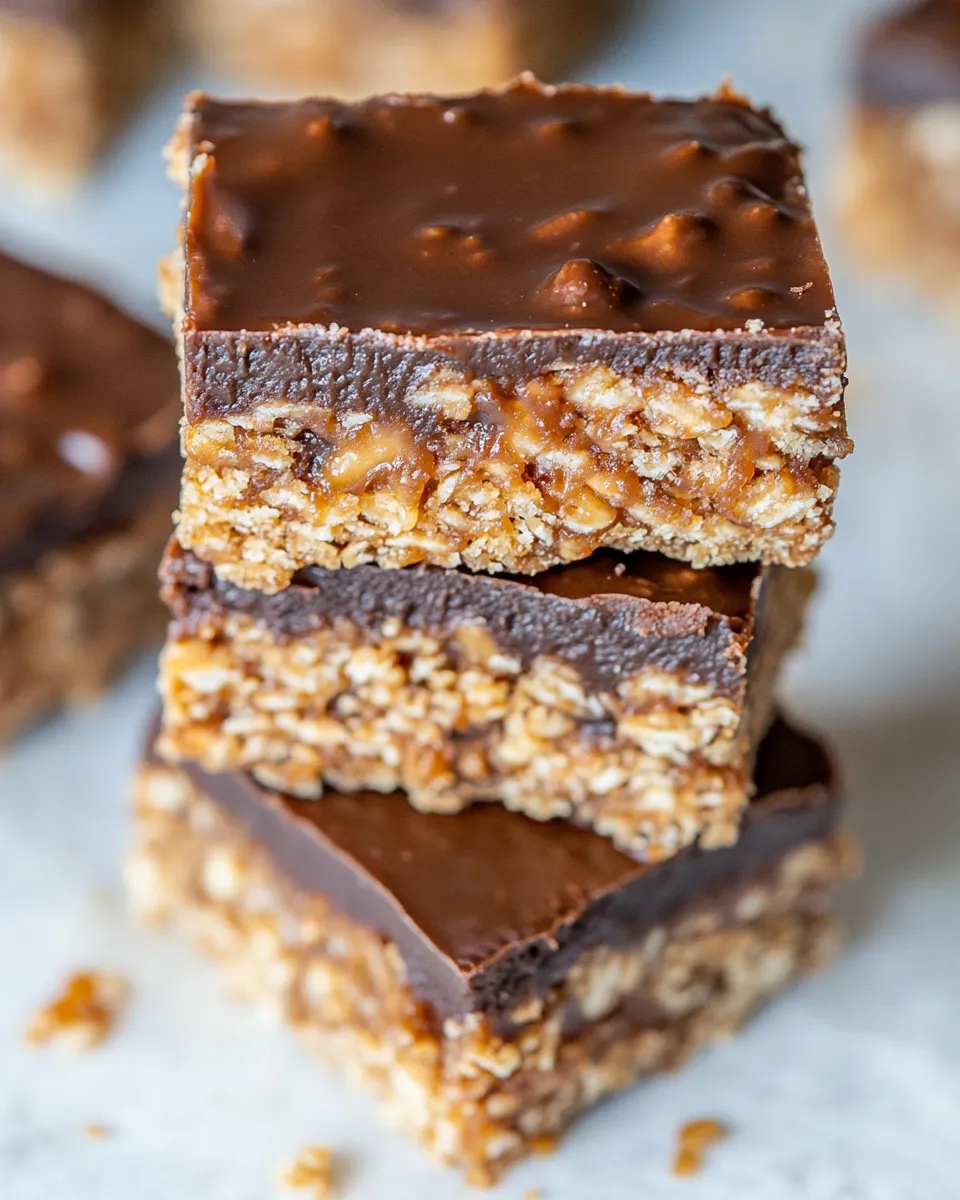 Delicious Healthy Scotcheroos (No Corn Syrup!) image