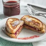 Easy Healthy Stuffed French Toast With PB & J recipe photo
