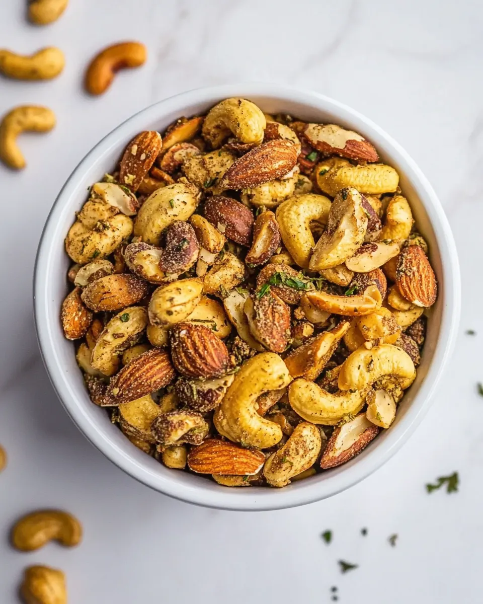 Homemade Herb-Roasted Nuts photo