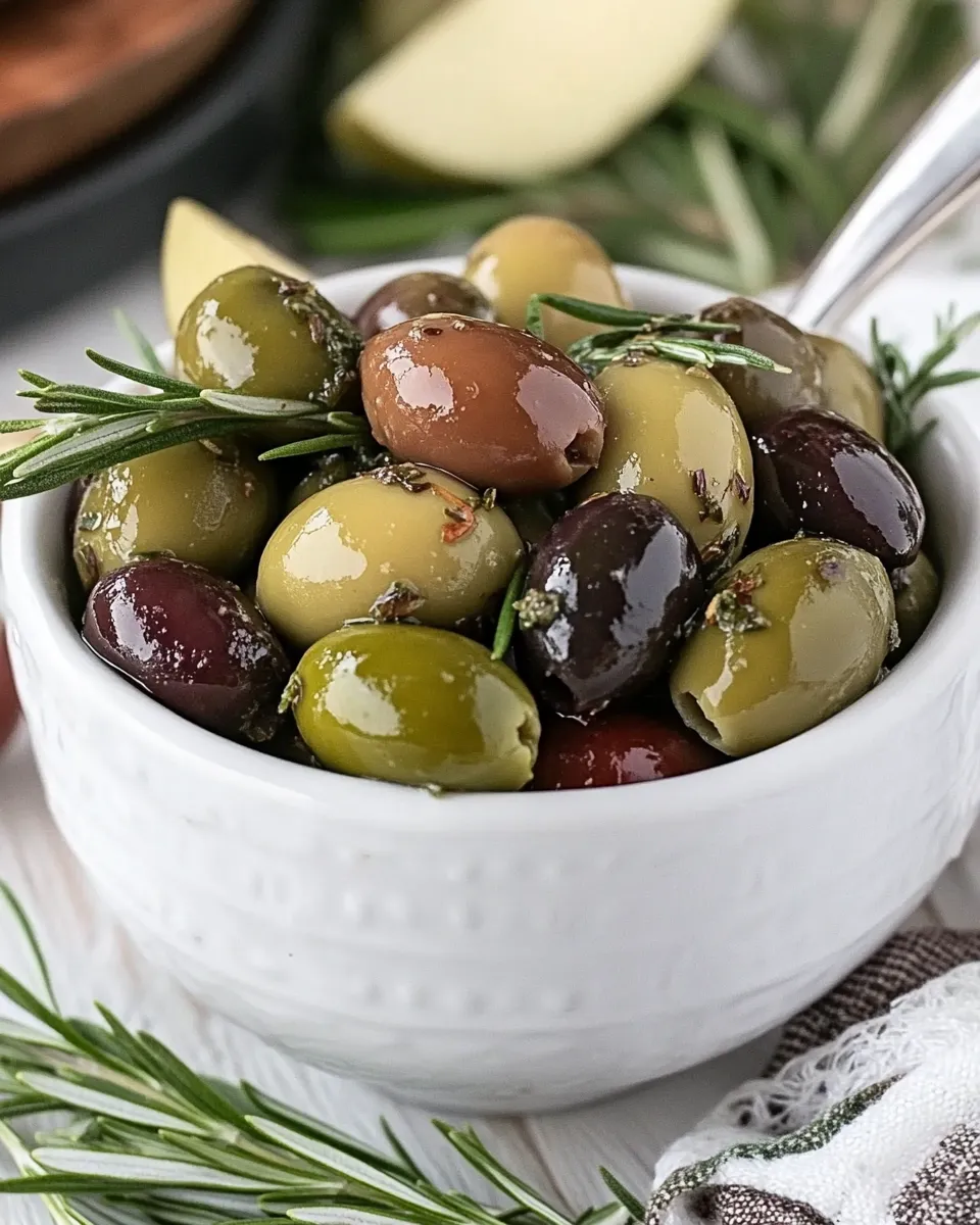 Classic Herbed Olives image
