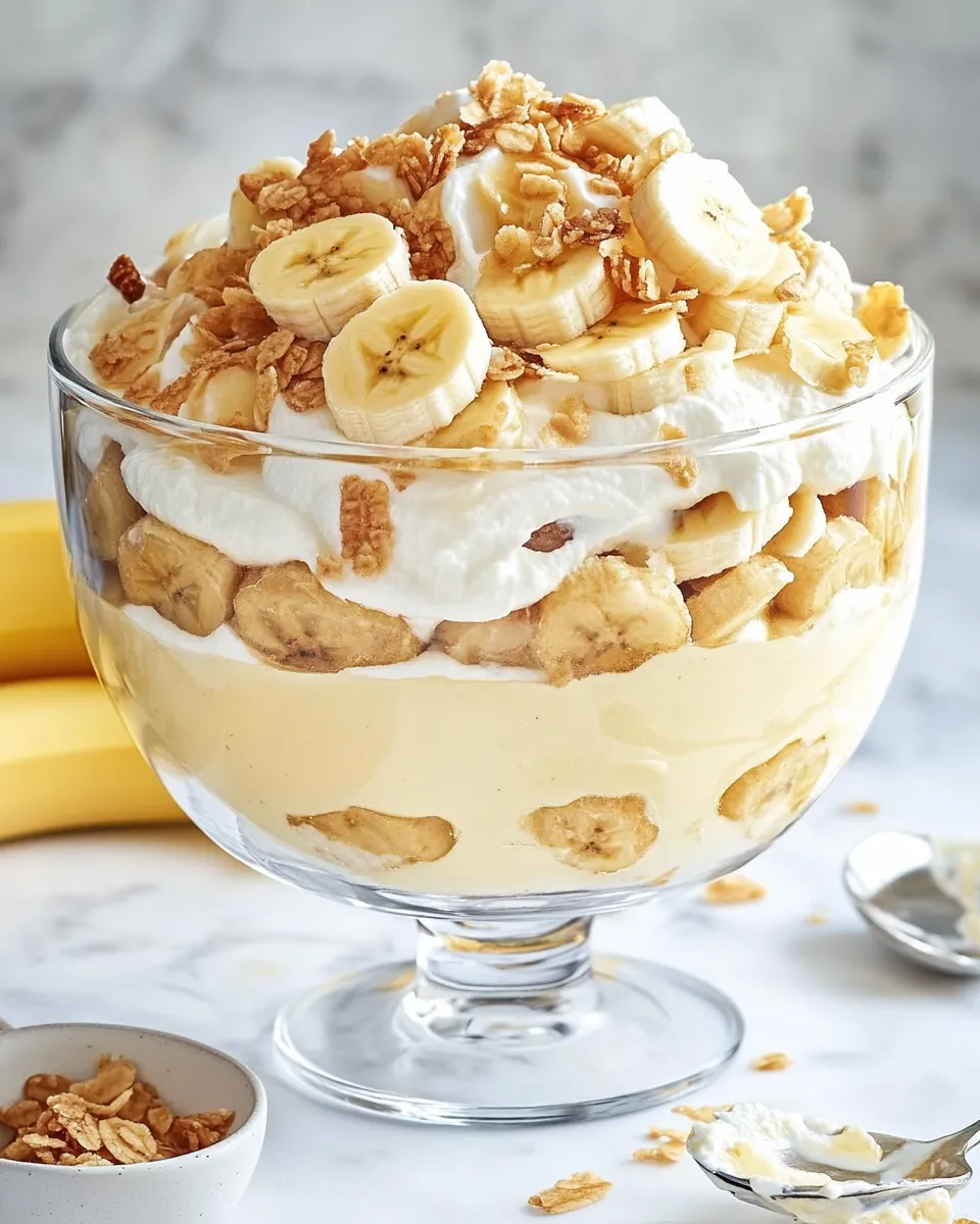 Quick Homemade Banana Pudding dish photo