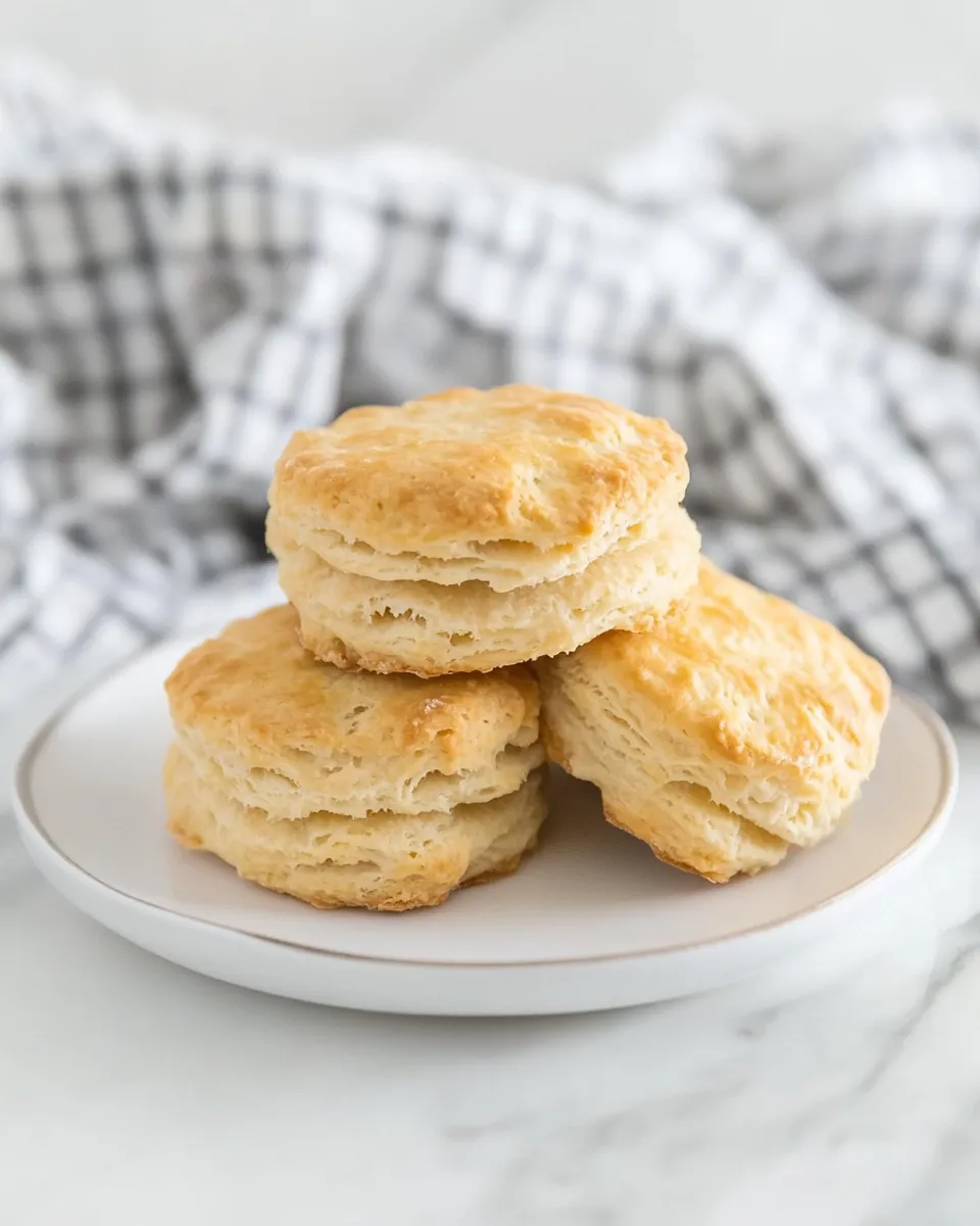 Tasty Homemade Biscuits shot