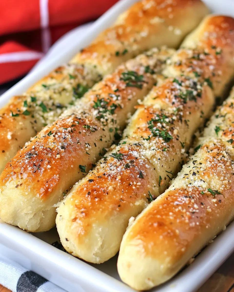 Classic Homemade Breadsticks image