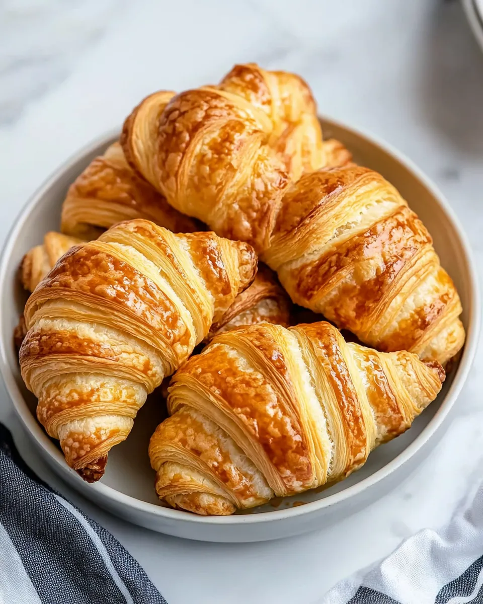 Easy Homemade Croissants photo