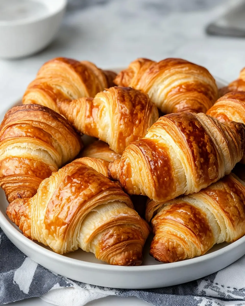 Best Homemade Croissants shot