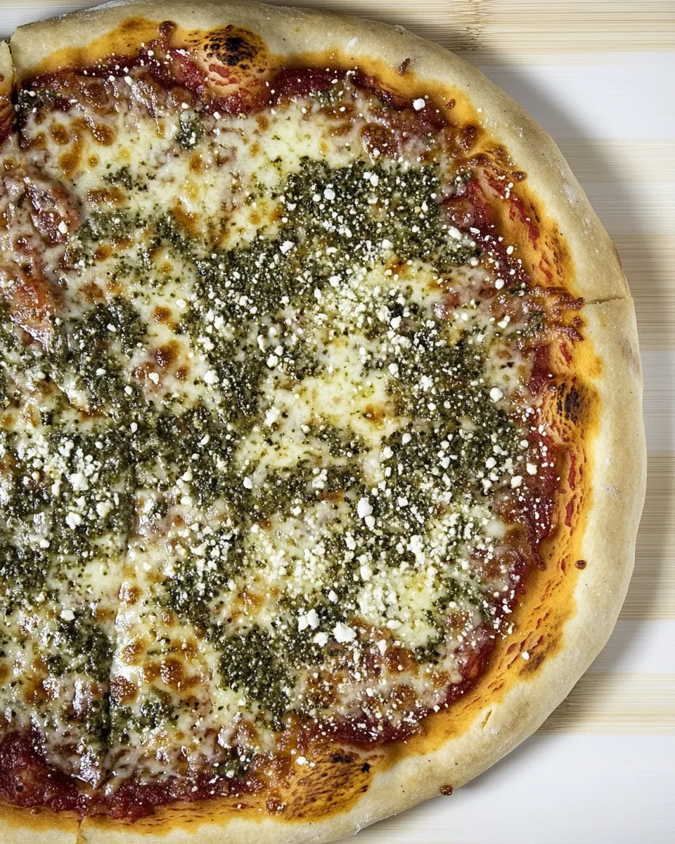 Classic Homemade Frozen Pizza recipe photo