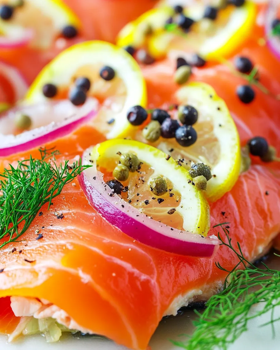 Delicious Homemade Lox Recipe shot