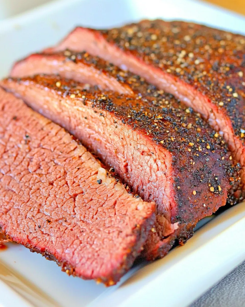 Easy Homemade Pastrami Recipe shot