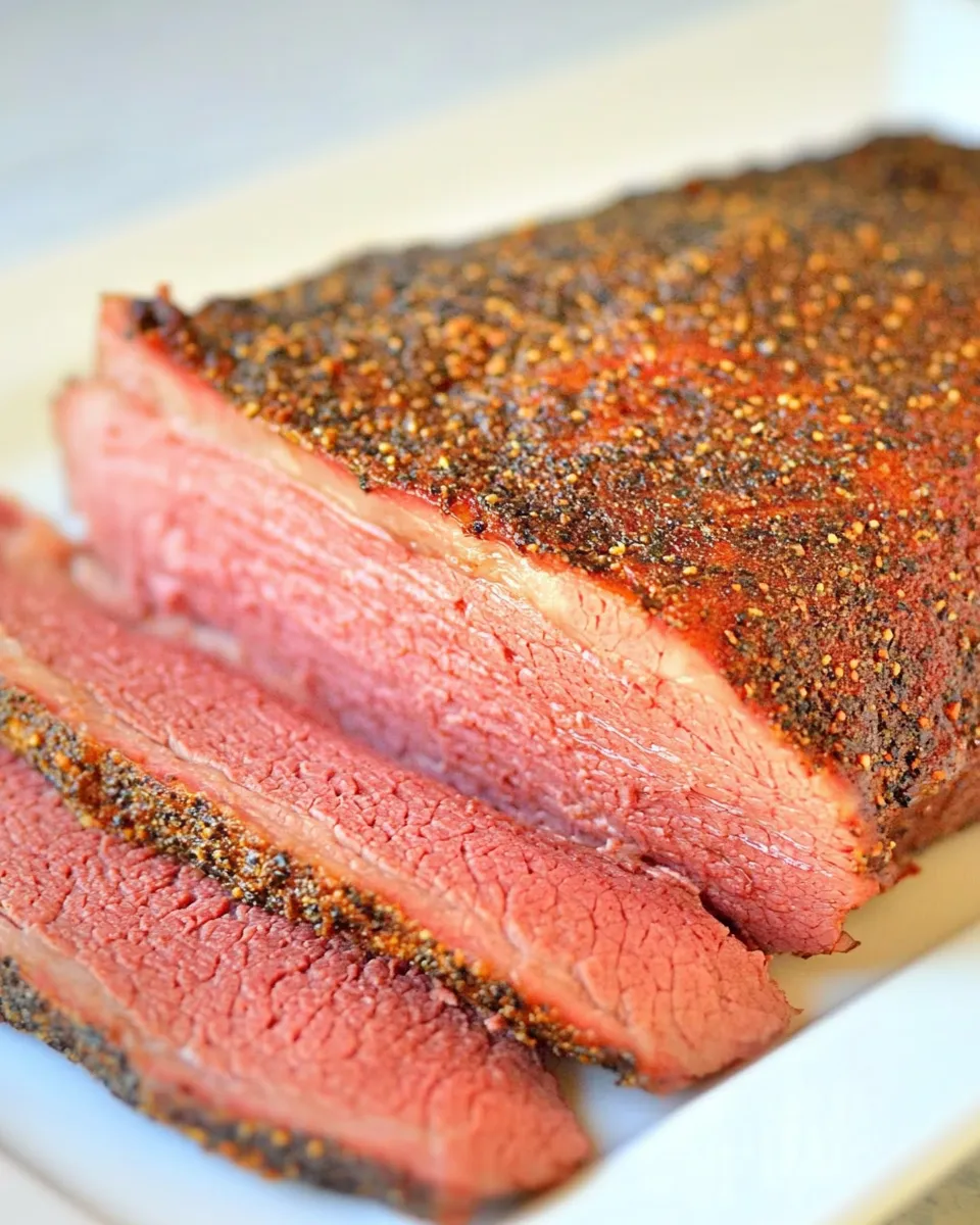 Savory Homemade Pastrami Recipe picture