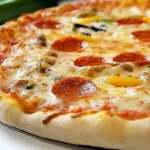 Homemade Pepperoni Pizza photo