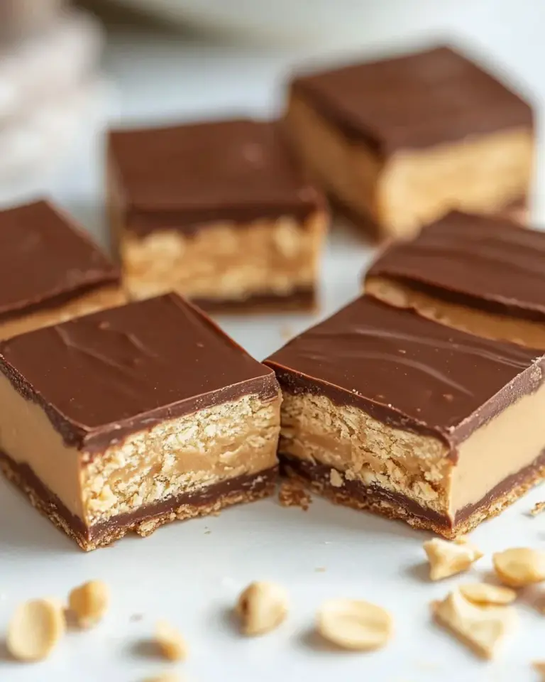 Easy Homemade Snickers Bars photo